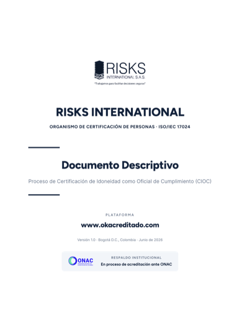 Vista previa: Proceso de Certificación CIOC — Documento descriptivo