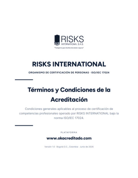Vista previa: Términos y Condiciones de la Acreditación